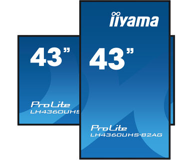 Iiyama 27"  LH4360UHS-B2AG - Ecran PC Iiyama - grosbill-pro.com - 0