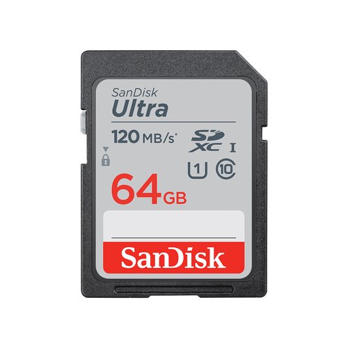 Grosbill Carte mémoire Sandisk SanDisk Ultra 64GB SDXC Mem Card 100MB/s