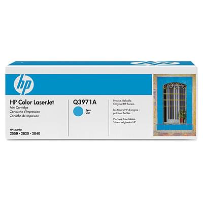 Toner Cyan Q3971A pour imprimante Laser HP - 0