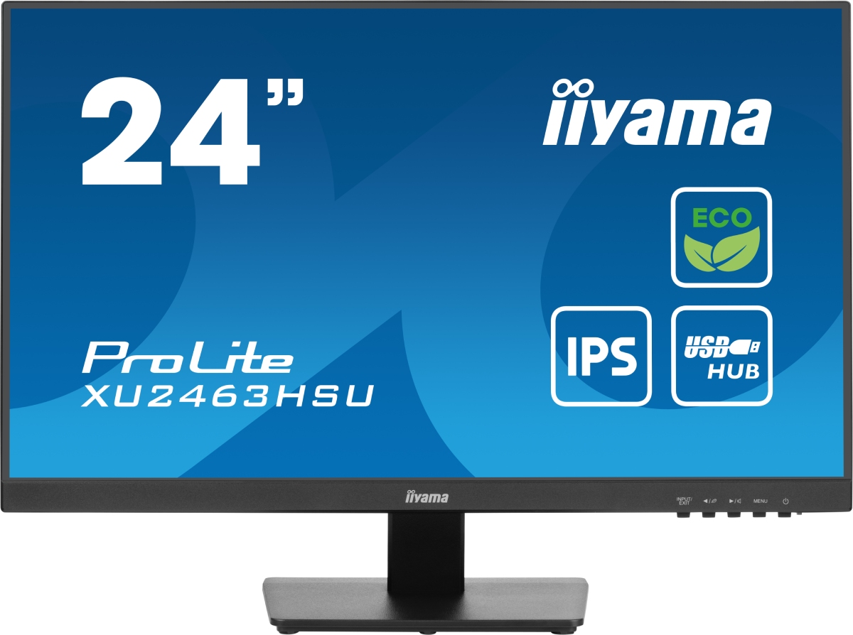 Iiyama 24"  XU2463HSU-B1 - Ecran PC Iiyama - grosbill-pro.com - 0
