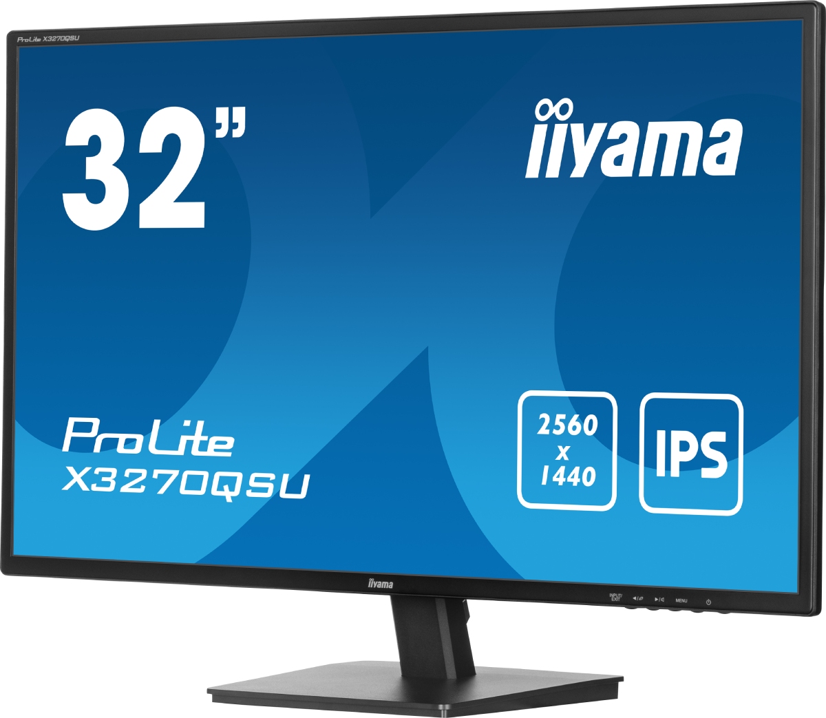Iiyama 32"  X3270QSU-B1 - Ecran PC Iiyama - grosbill-pro.com - 2