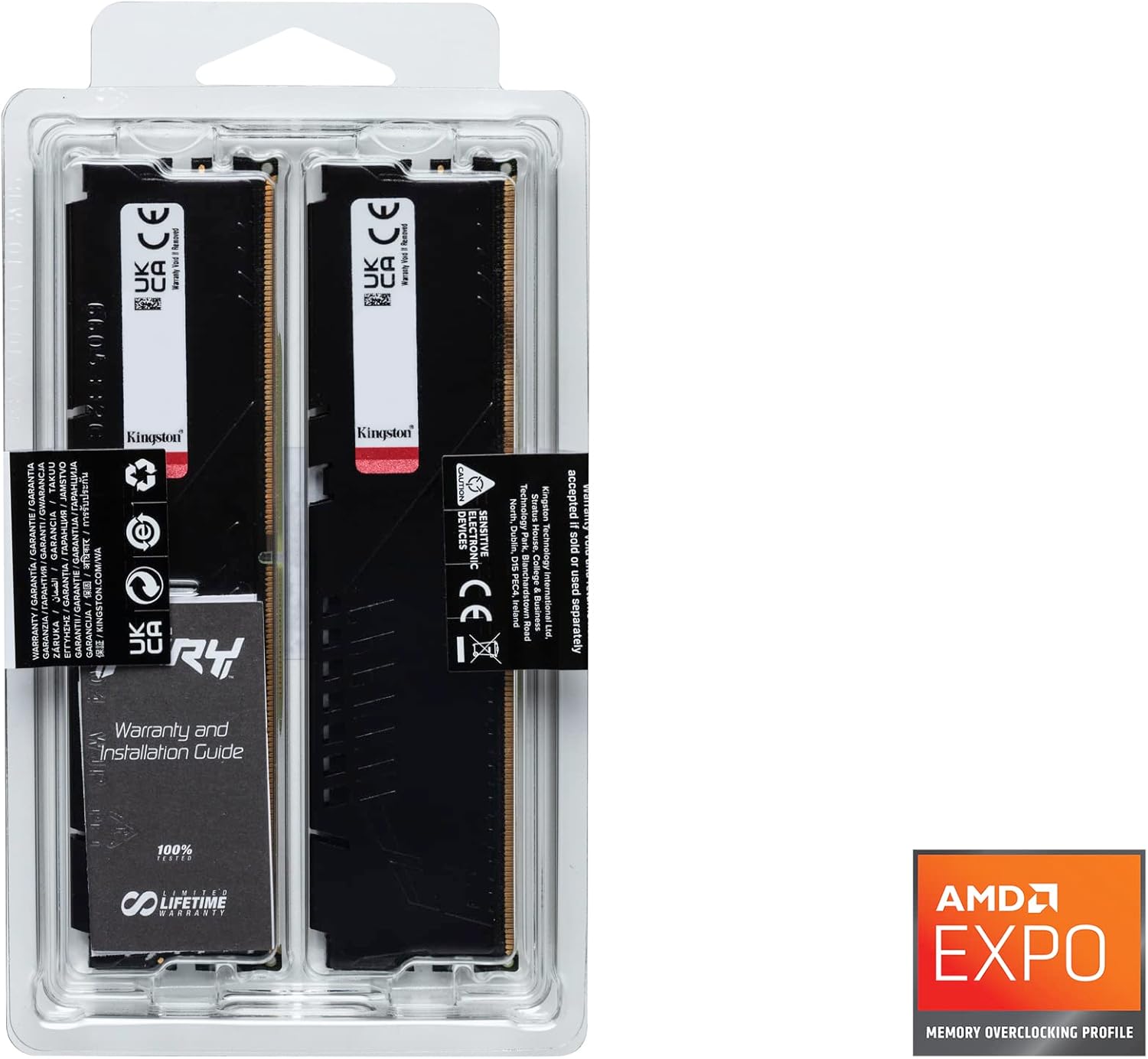 Kingston Fury Beast 32Go (2x16Go) DDR5 6000MHz - Mémoire PC Kingston sur grosbill-pro.com - 5