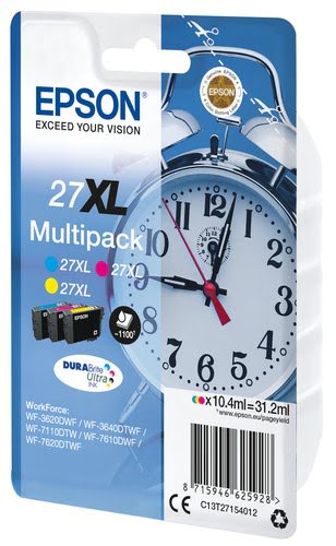 Ink/27XL Alarm Clock 10.4ml CMY - Achat / Vente sur grosbill-pro.com - 1