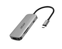 ADAPTATEUR TYPE-C 7-EN-1 : 3x USB 3.0 (HP.DSCAB.008) - Achat / Vente sur grosbill-pro.com - 0