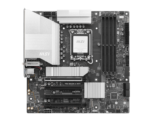 MSI PRO B860M-A WIFI Micro-ATX  - Carte mère MSI - grosbill-pro.com - 1