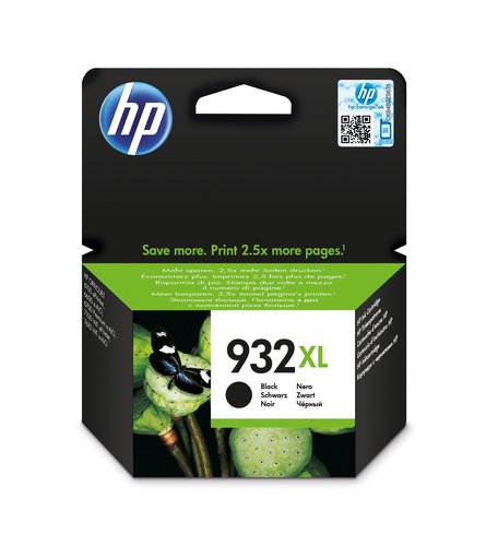 HP 932XL Black Officejet Ink Cartridge - Achat / Vente sur grosbill-pro.com - 1