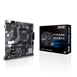 Grosbill Carte mère Asus PRIME A520M-K - A520/AM4/mATX