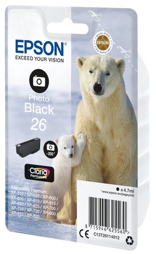 Ink/26 Polar Bear 4.7ml PBK SEC - Achat / Vente sur grosbill-pro.com - 1