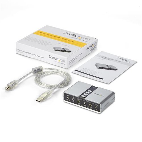 USB Audio Adapter External Sound Card - Achat / Vente sur grosbill-pro.com - 6