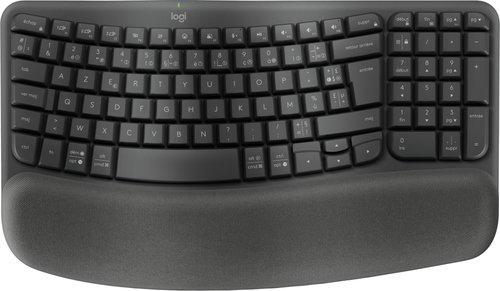 Logitech WAVE KEYSERGONOMIC KB GRAPHITE - Clavier PC Logitech - 0