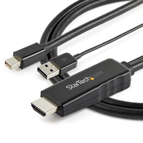 Cable - HDMI to Mini DisplayPort - 6.6ft - Achat / Vente sur grosbill-pro.com - 4