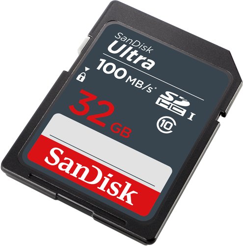 SanDisk Ultra 32GB SDHC Mem Card 100MB/s - Achat / Vente sur grosbill-pro.com - 1