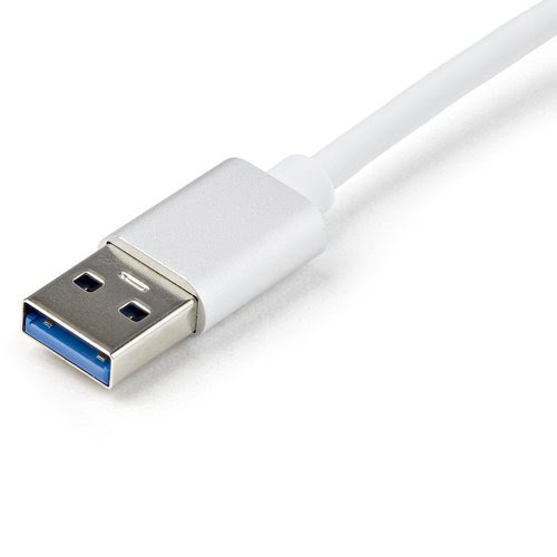 USB 3 to Gigabit Network Adapter -Silver - Achat / Vente sur grosbill-pro.com - 1