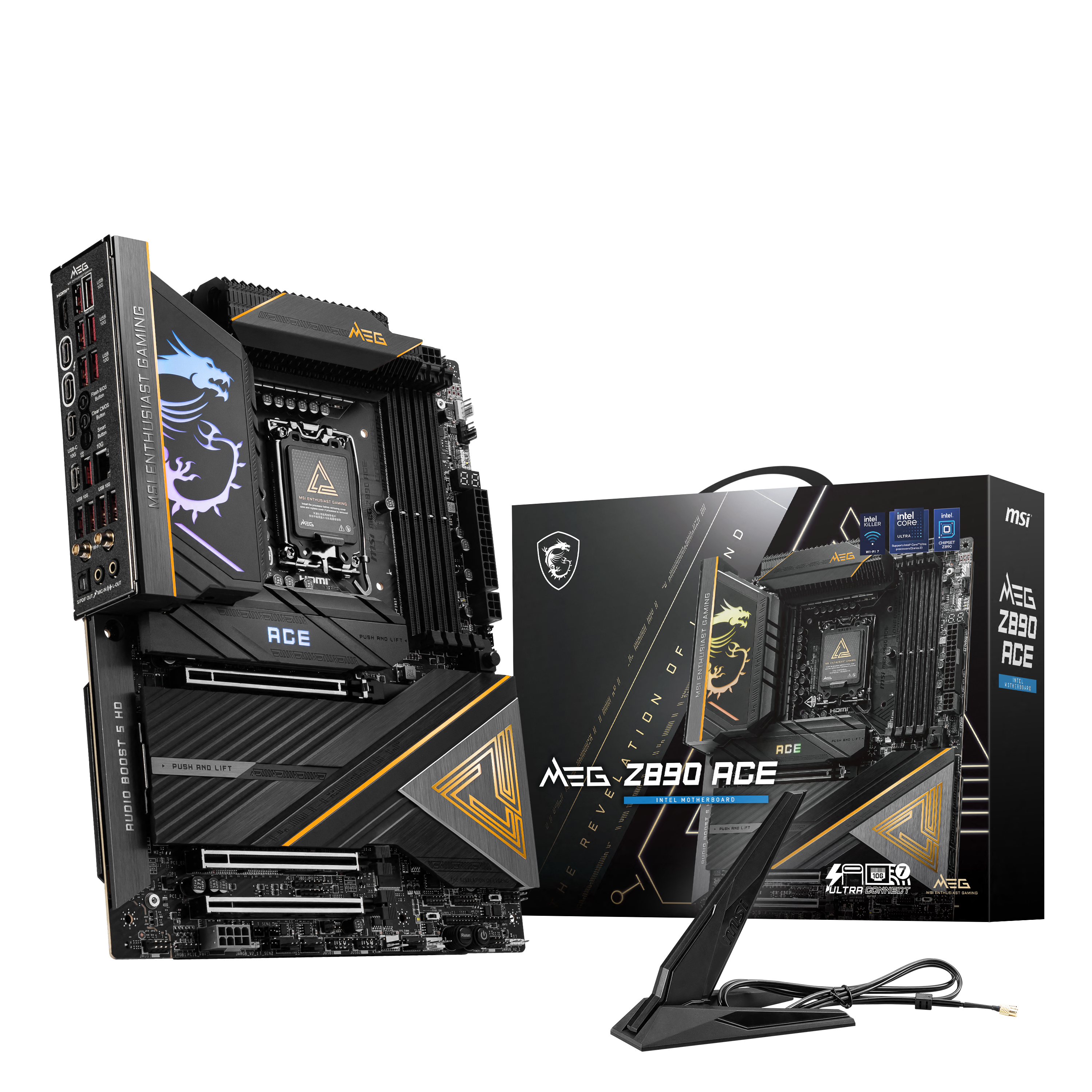 MSI MEG Z890 ACE ATX  - Carte mère MSI - grosbill-pro.com - 0