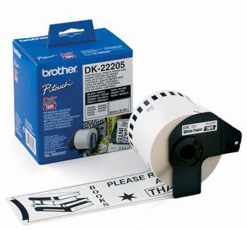 Etiquettes roll (6.2 x 30.5 cm) - DK22205 - Brother - grosbill-pro.com - 0