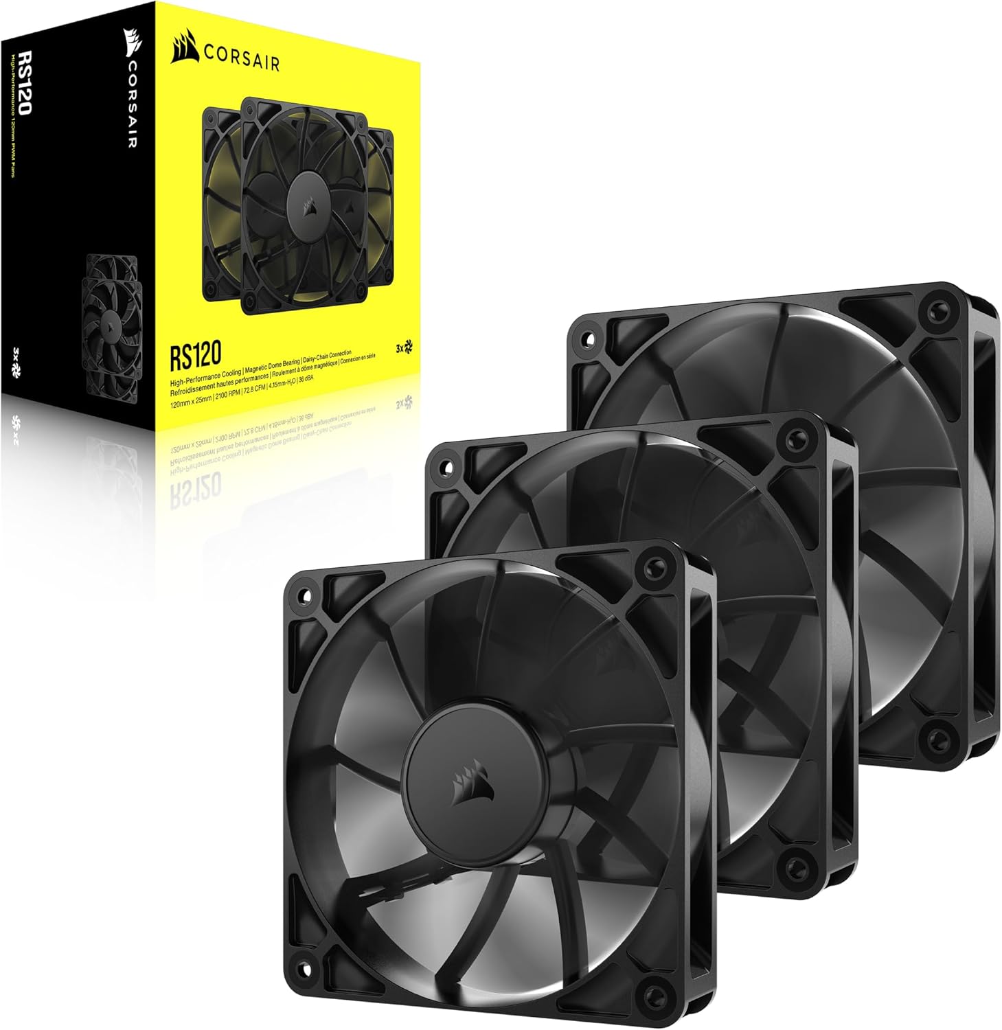 Corsair RS120 Triple pack - Ventilateur boîtier Corsair - 2