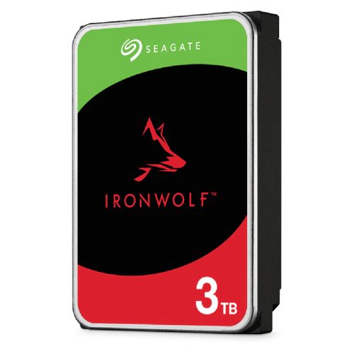 IRONWOLF 3TB NAS 3.5IN 6GB/S - Achat / Vente sur grosbill-pro.com - 1