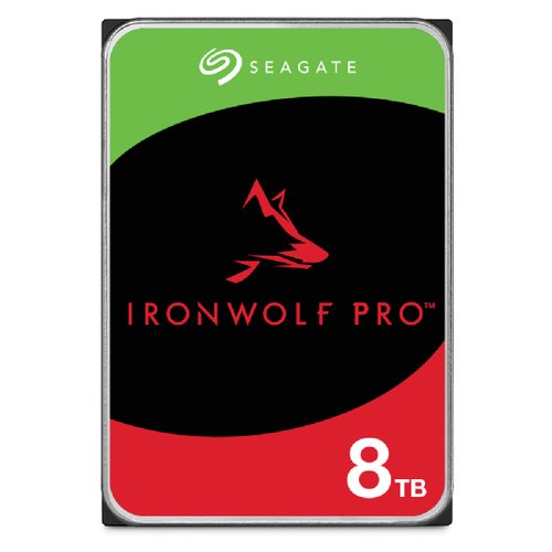 Grosbill Disque dur externe Seagate IRONWOLF PRO 8TB SATA 3.5IN