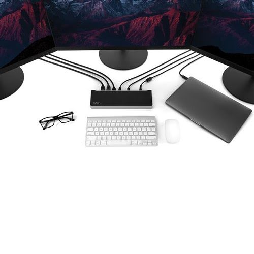 USB-C Dock - Triple 4K Monitor - 100W PD - Achat / Vente sur grosbill-pro.com - 5