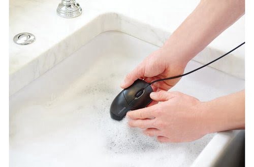  Pro Fit Washable Mouse Wired (K70315WW) - Achat / Vente sur grosbill-pro.com - 0