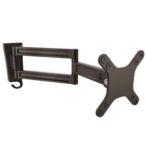 Wall Mount Monitor Arm - Dual Swivel - Achat / Vente sur grosbill-pro.com - 0