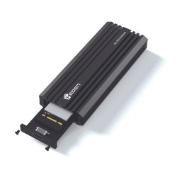 Grosbill Boîtier externe Heden USB-C 3.2 Gen.2 pour SSD M.2 NVME/SATA