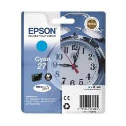 Cartouche 27 Cyan - T2702 pour imprimante Jet d'encre Epson - 0