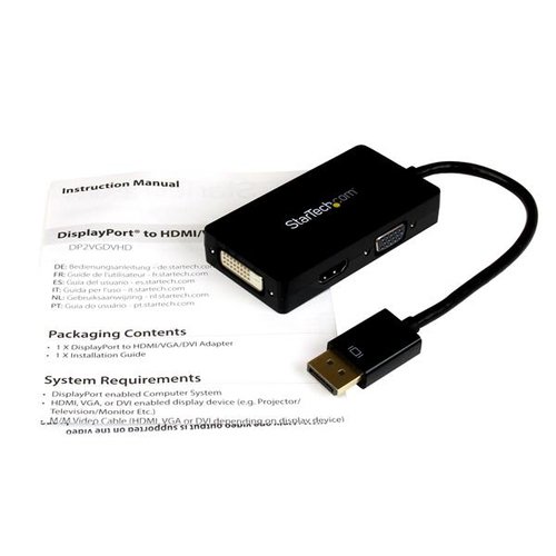 DisplayPort to VGA/DVI/HDMI Adapter - Achat / Vente sur grosbill-pro.com - 3