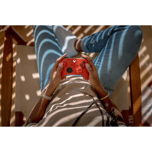 Microsoft XBOX Wireless Controller, fÃ¼r Xbox One / Series S/X / PC - Pulse Red  (QAU-00012) - Achat / Vente sur grosbill-pro.com - 11