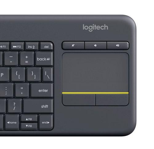 WIRELESS TOUCH KEYBOARD K400+ - Achat / Vente sur grosbill-pro.com - 4