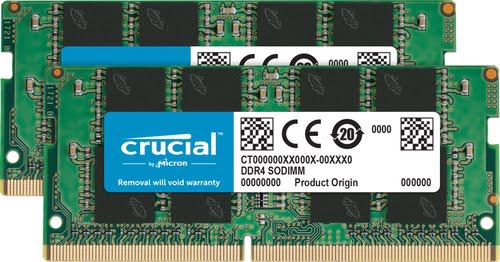 Grosbill Mémoire PC Crucial Crucial 16GB Kit 8GBx2 DDR4-3200 SODIMM