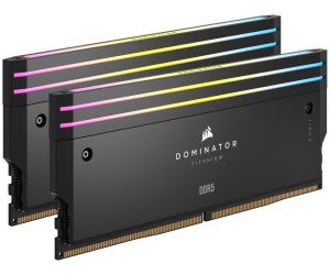 Corsair Dominator Titanium RGB 64Go (2x32Go) DDR5 6400MHz - Mémoire PC Corsair sur grosbill-pro.com - 0