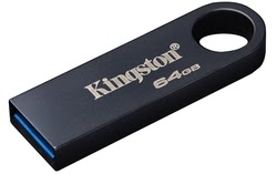 Grosbill Clé USB Kingston Clé 64Go USB 3.2 Dark Nickel KE-U2X64-1AC/64Go