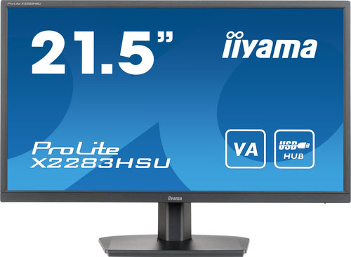 Grosbill Ecran PC Iiyama PROLITE X2283HSU-B1 - 21.5"FHD/75Hz/1ms/VA/HDMI/DP