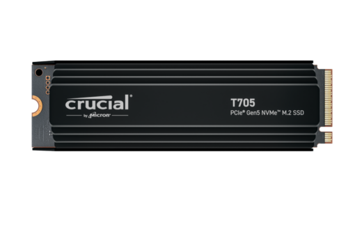 Grosbill Disque SSD Crucial 2To M.2 NVMe Gen5 - CT2000T705SSD5 - T705 rad