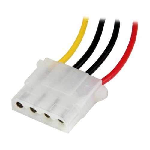 12in Molex LP4 Power Extension Cable M/F - Achat / Vente sur grosbill-pro.com - 2