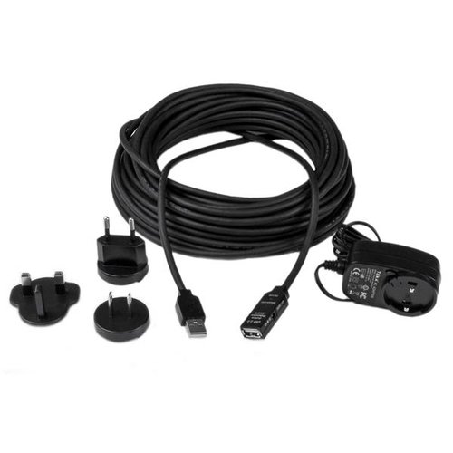 15m USB 2.0 Active Extension Cable - M/F - Achat / Vente sur grosbill-pro.com - 3