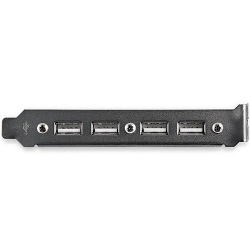 4 Port USB A Female Slot Plate Adapter - Achat / Vente sur grosbill-pro.com - 1