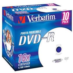 Grosbill Consommable stockage GROSBILLDVD+R Vierge 4.7Go (pack de 10)-Seconde Vie-Très Bon Etat