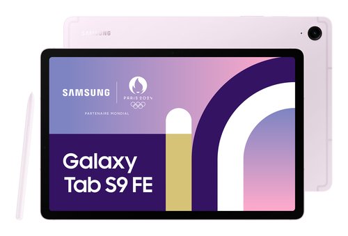 Grosbill Tablette tactile Samsung Tab S9FE 256GB Wifi Pink