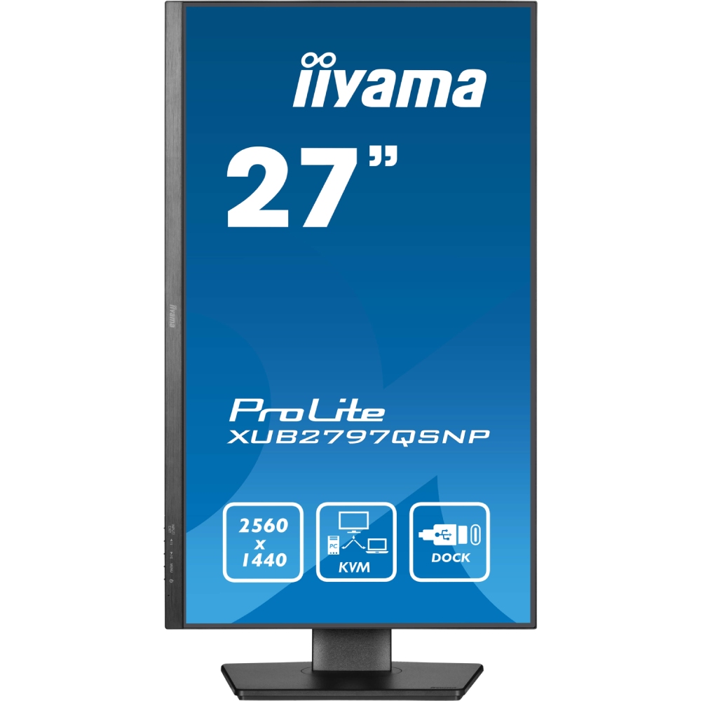 Iiyama 27"  XUB2797QSNP-B1 - Ecran PC Iiyama - grosbill-pro.com - 1