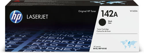 Toner Noir 142A - W1420A pour imprimante Laser HP - 0