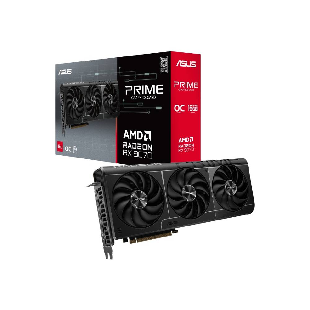 Asus PRIME-RX9070-O16G V1  - Carte graphique Asus - grosbill-pro.com - 0