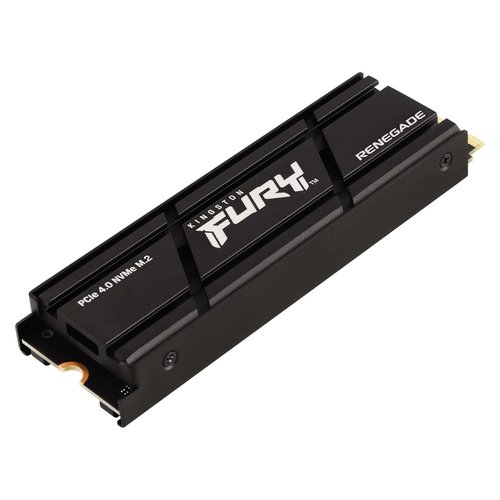 Kingston 500Go M.2 NVMe Gen4 FURY Renegade-SFYRSK/500G w/hs  M.2 - Disque SSD - 1