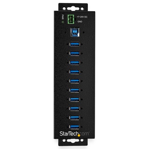 Hub USB 3.0 a 10 porte industriali USB - Achat / Vente sur grosbill-pro.com - 2