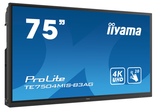 Iiyama 75"  TE7504MIS-B3AG - Ecran PC Iiyama - grosbill-pro.com - 1