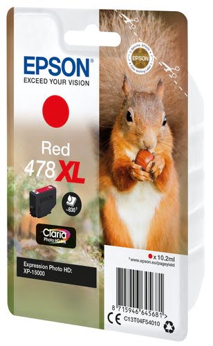 Ink/478XL Squirrel 10.2ml RD - Achat / Vente sur grosbill-pro.com - 2