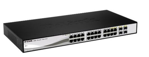 Switch D-Link 26 Ports 10/100/1000 2x SFP - DGS-1210-26/E  - 1