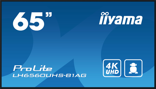 Iiyama LH6560UHS-B1AG (LH6560UHS-B1AG) - Achat / Vente Affichage dynamique sur grosbill-pro.com - 1
