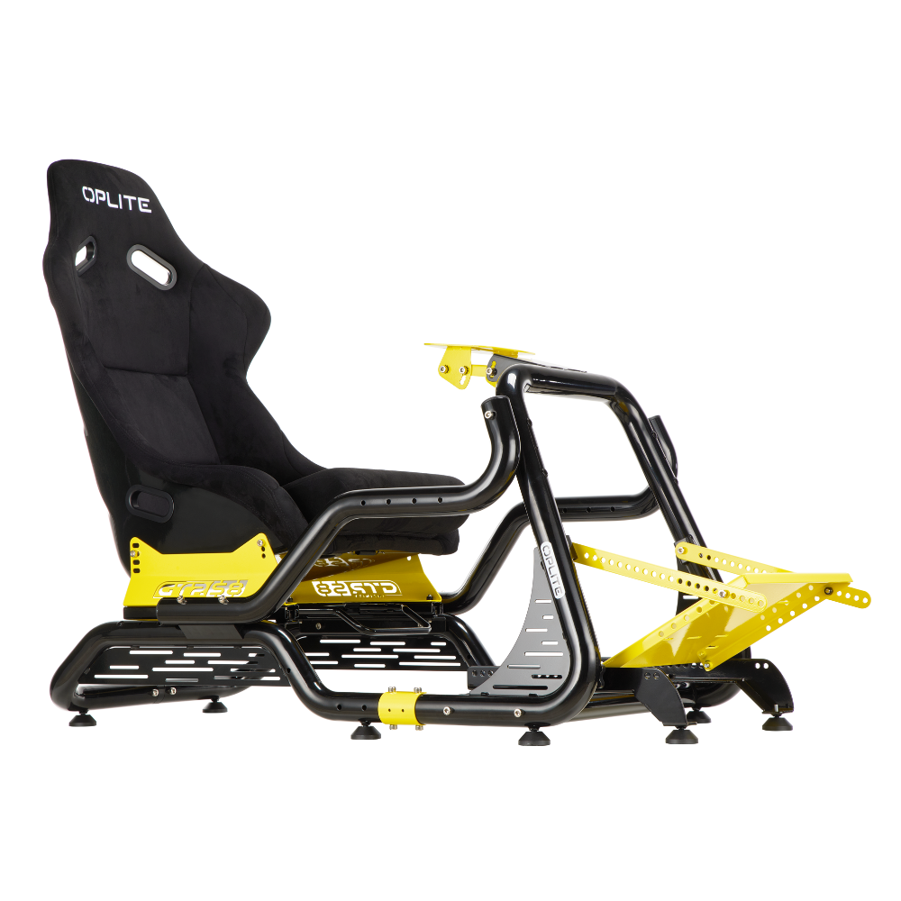 OPLITE GTR S8 Elite Force - Jaune (OP-GTR-EFY(S8)) - Achat / Vente Chassis Simracing sur grosbill-pro.com - 0